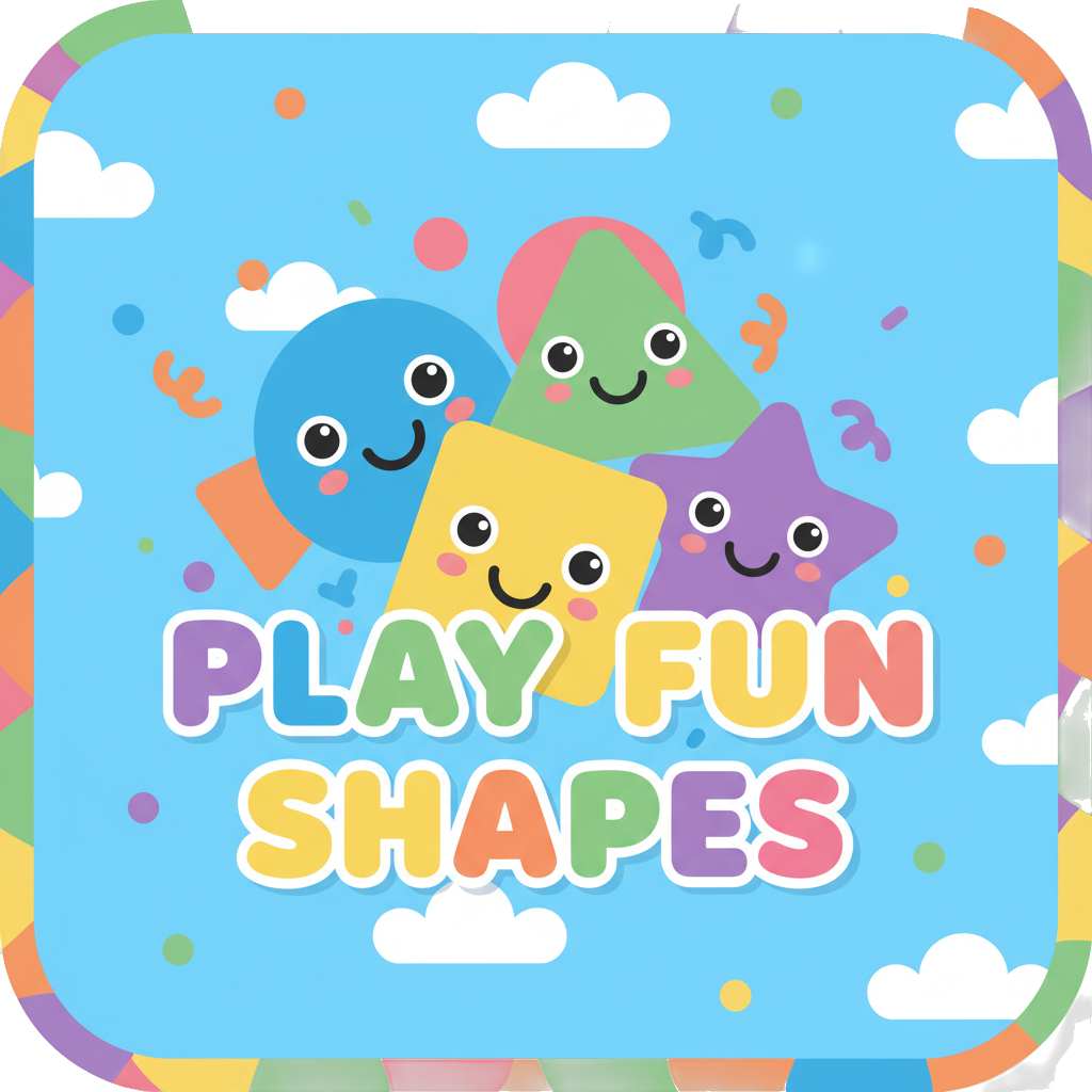 Colorful shapes banner